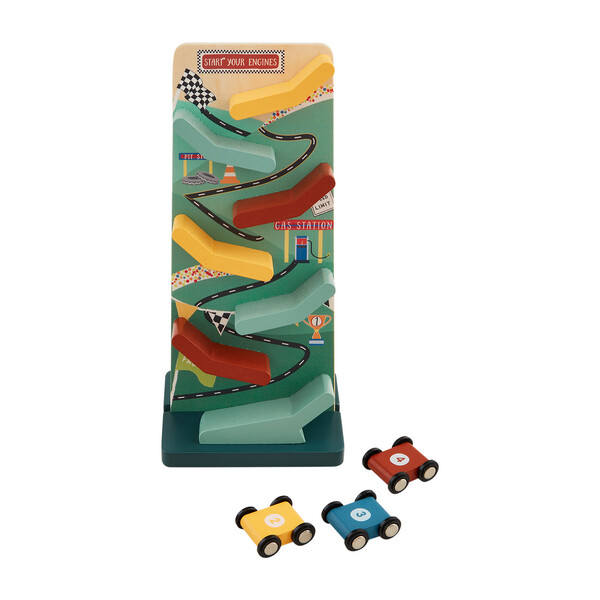 Mud Pie Racing Slide Wood Set