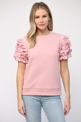 Forever Wondering Textured Top