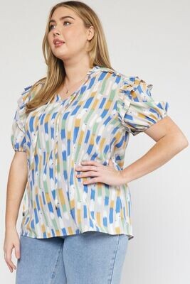 Swaying In A Breeze Top, CURVY