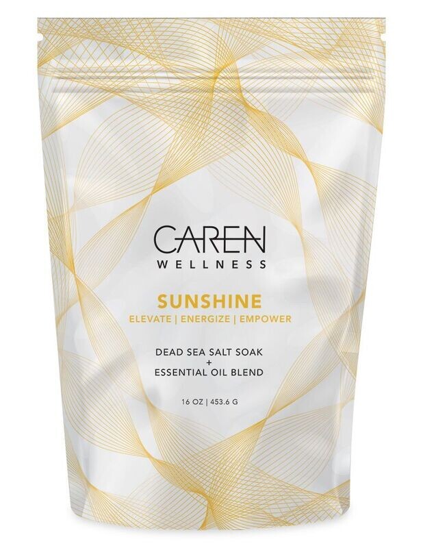 Caren Wellness Dead Sea Salt Soak + Ess. Oil Blend