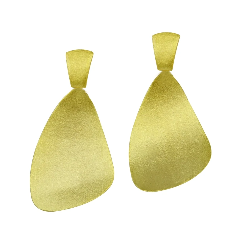Betty Carre Cassis Odd Shape Earrings