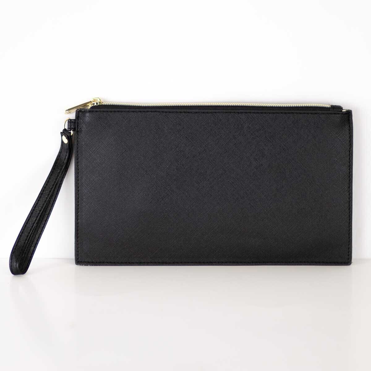 Campbell Wristlet Black 9.75x5.5&quot;