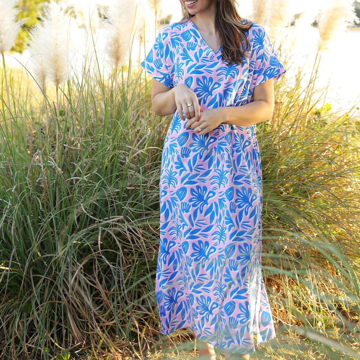 Spring It On - Blue Laurie Dress