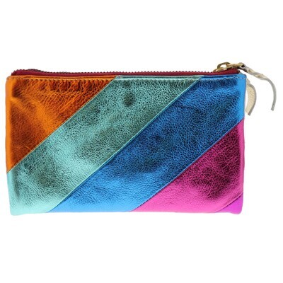 Shimmer Wallet - Metallic Multicolored