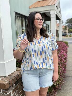 Swaying In A Breeze Top, CURVY