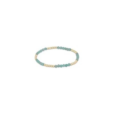 enewton Blissful Pattern 2.5mm Bead Bracelet - Amazonite