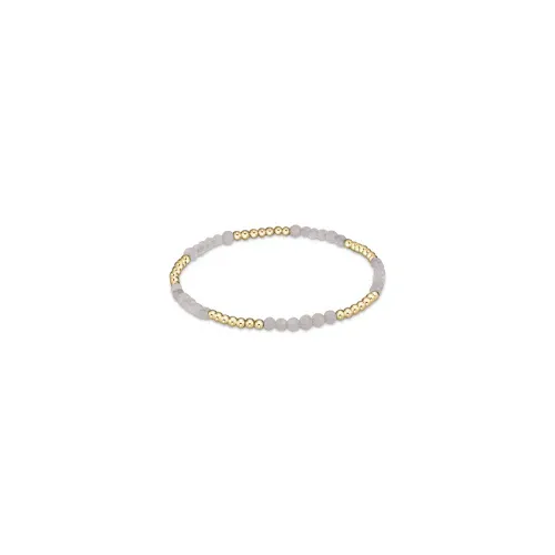 enewton Blissful Pattern 2.5mm Bead Bracelet - Moonstone