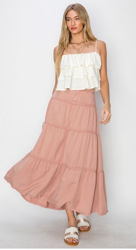 Risen Here To Stay Maxi Skirt