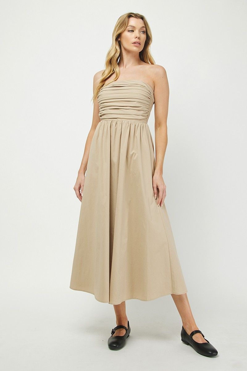 Always Coming Back Midi, Khaki