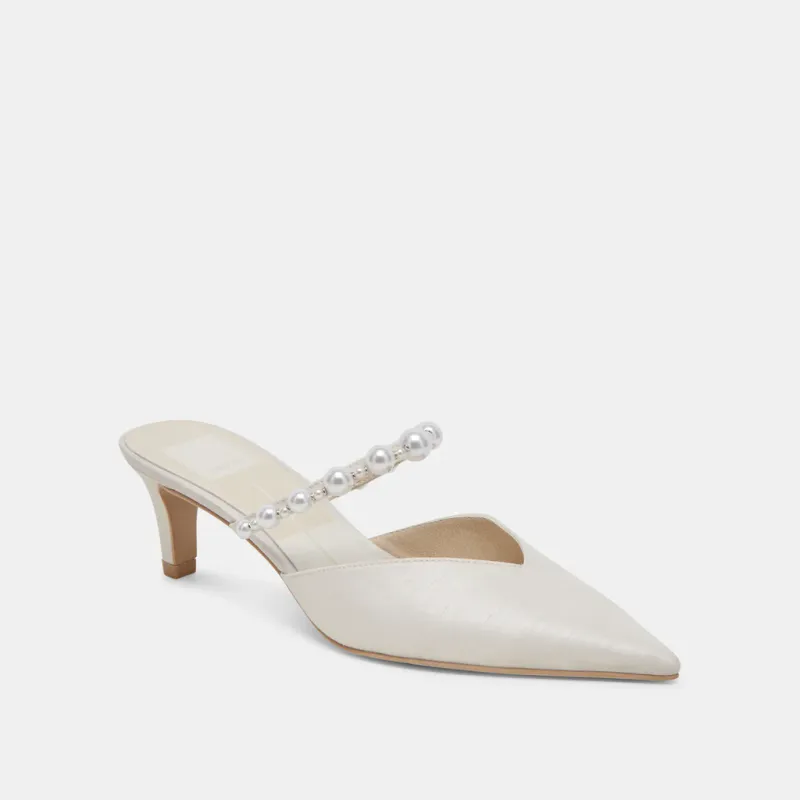 Dolce Vita Kanika Vanilla Pearls Heels