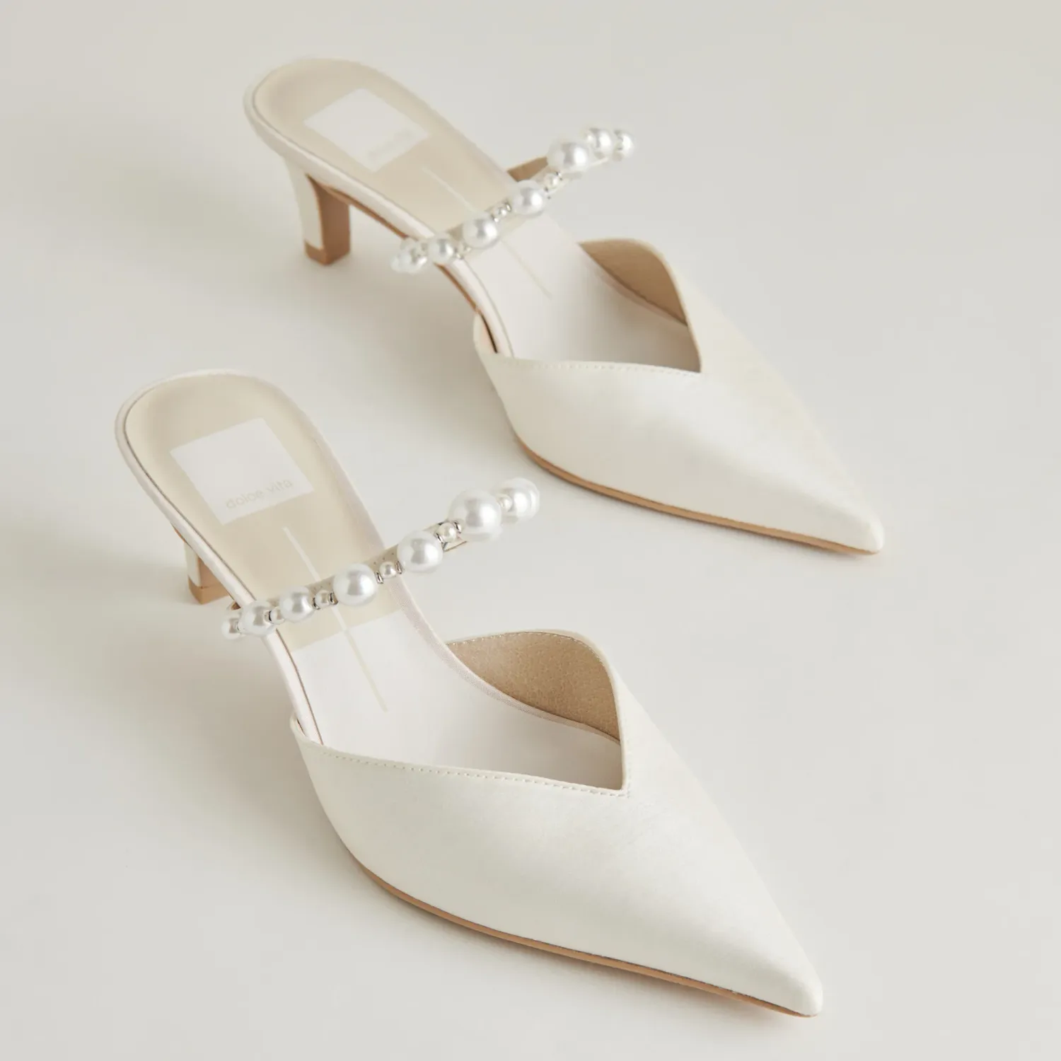 Dolce Vita Kanika Vanilla Pearls Heels