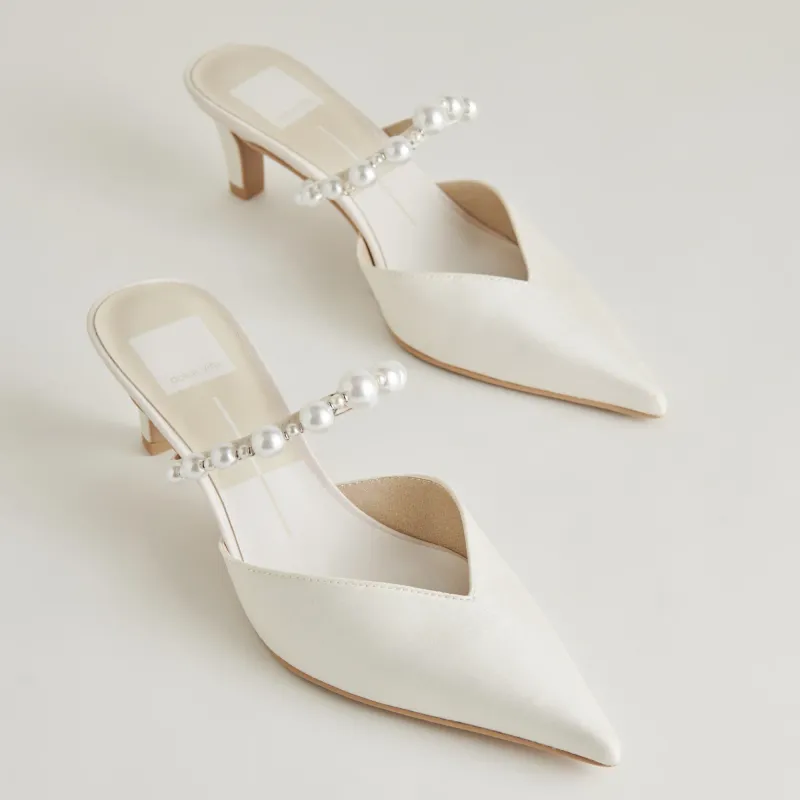 Dolce Vita Kanika Vanilla Pearls Heels