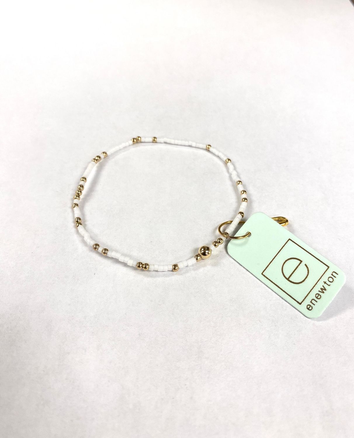 enewton Hope Unwritten Bracelet - White