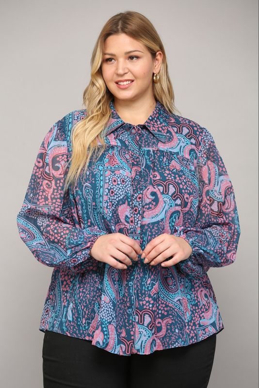See You Again Blouse, CURVY
