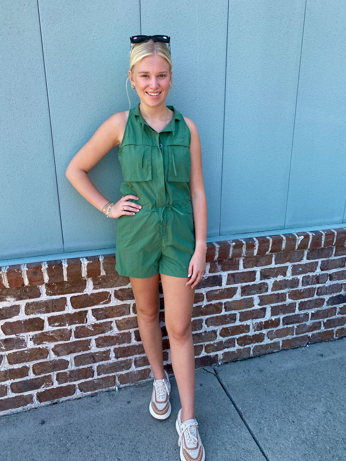 Life On The Go Cargo Romper