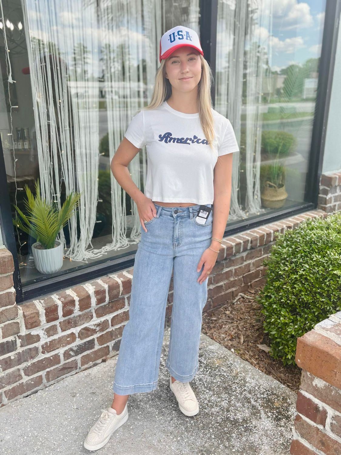 America Baby Tee