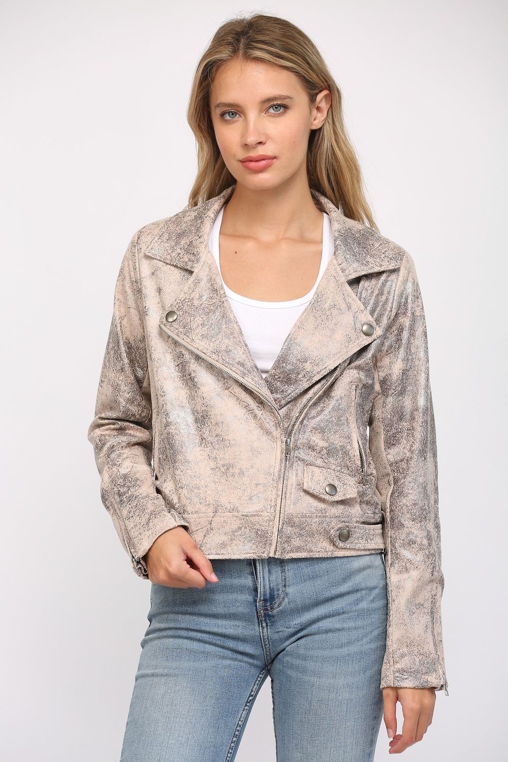 Metallic Metal Jacket