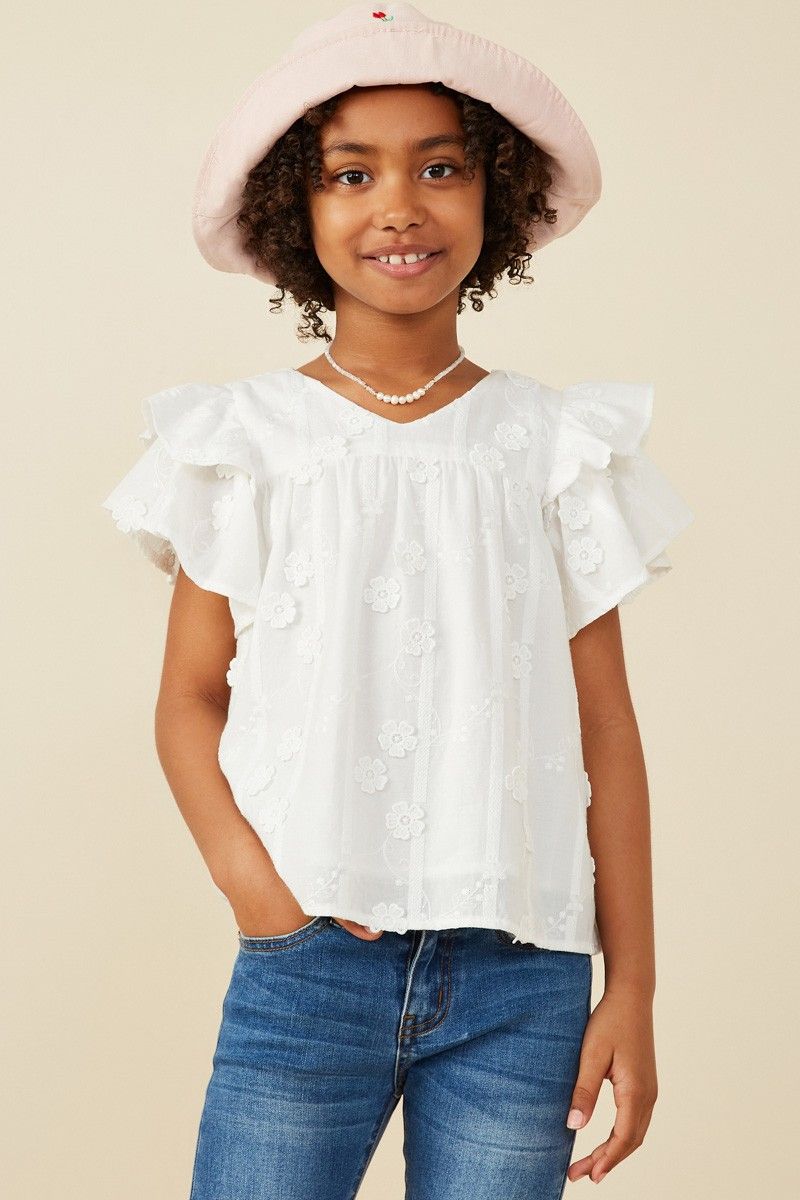Belle Flower Top, TWEEN
