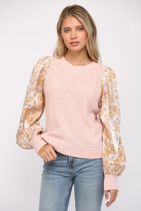 In The Middle Knit Sweater