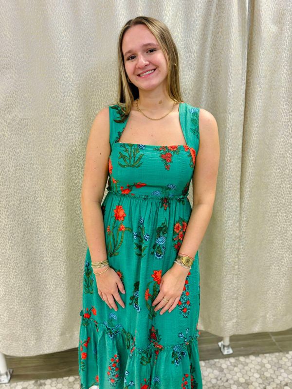 Talk About Fun Sleeveless Midi