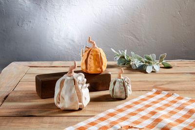 Mud Pie Ceramic Pumpkin Sitters