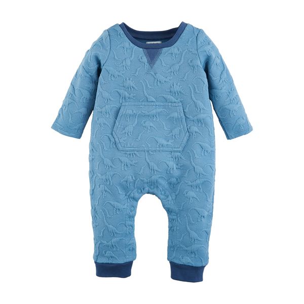 Mud Pie Quilted Dino 1 pc - Blue