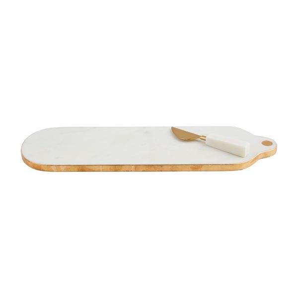 Mud Pie Long Marble Board Set