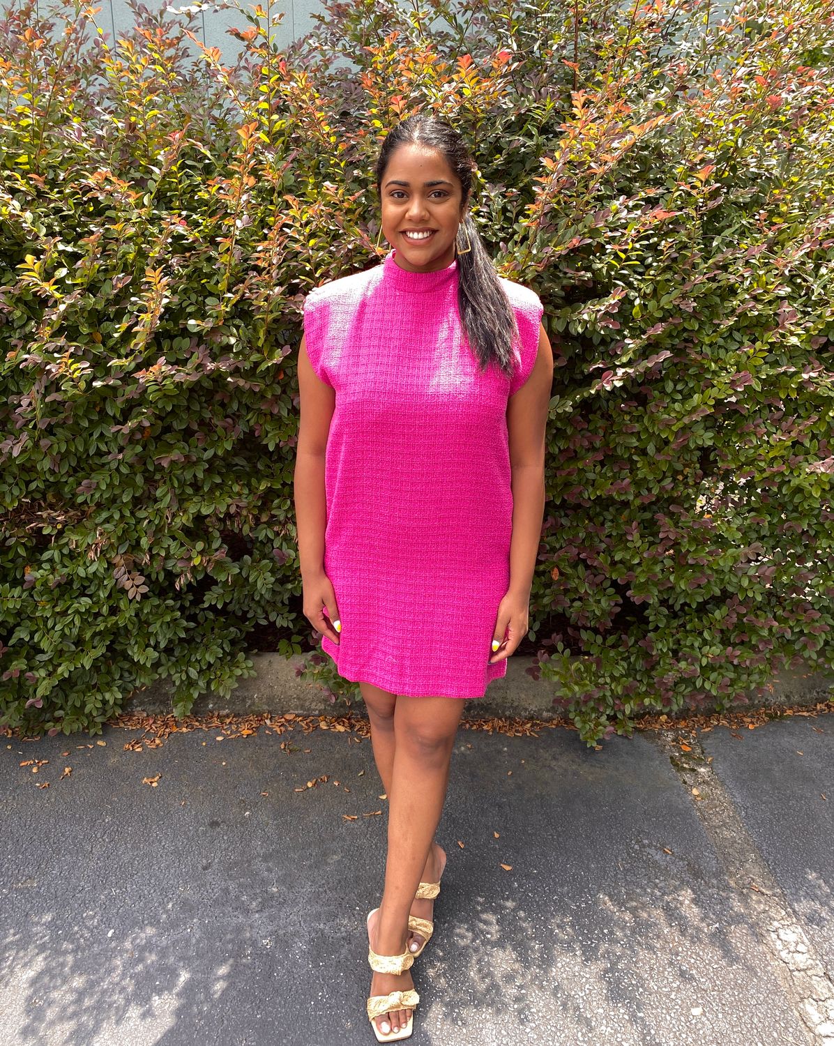 Feeling Inspired Textured Dress