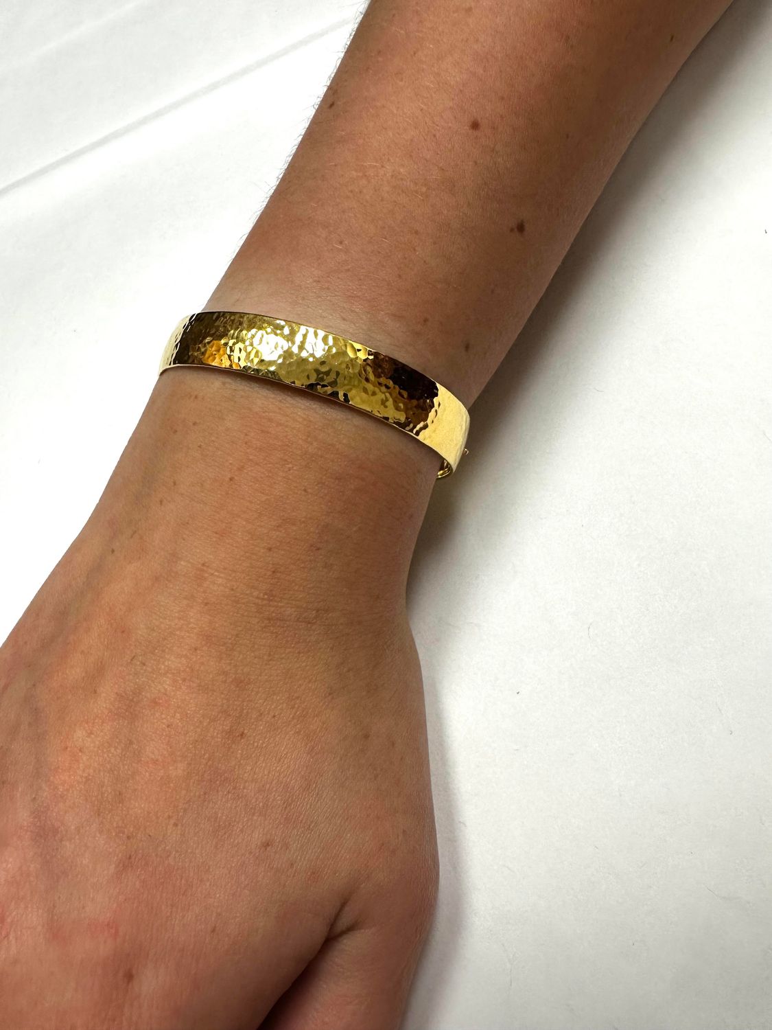 Betty Carre Miriam Hammered Bracelet
