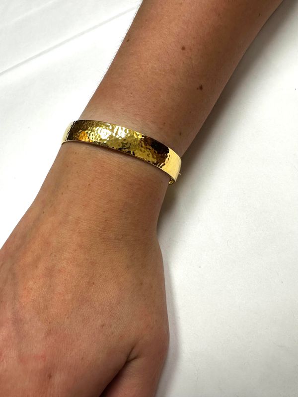 Betty Carre Miriam Hammered Bracelet