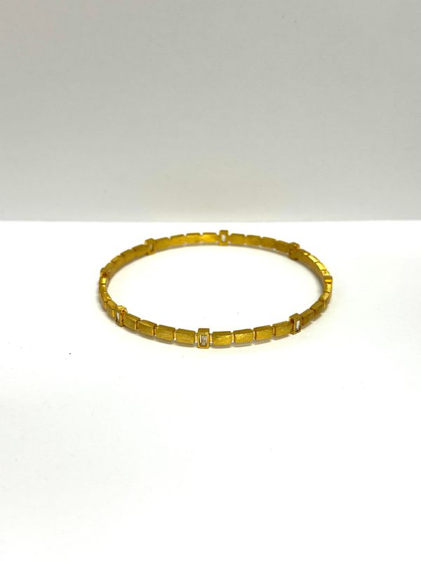 Betty Carre Ileana Single Bangle w/CZ