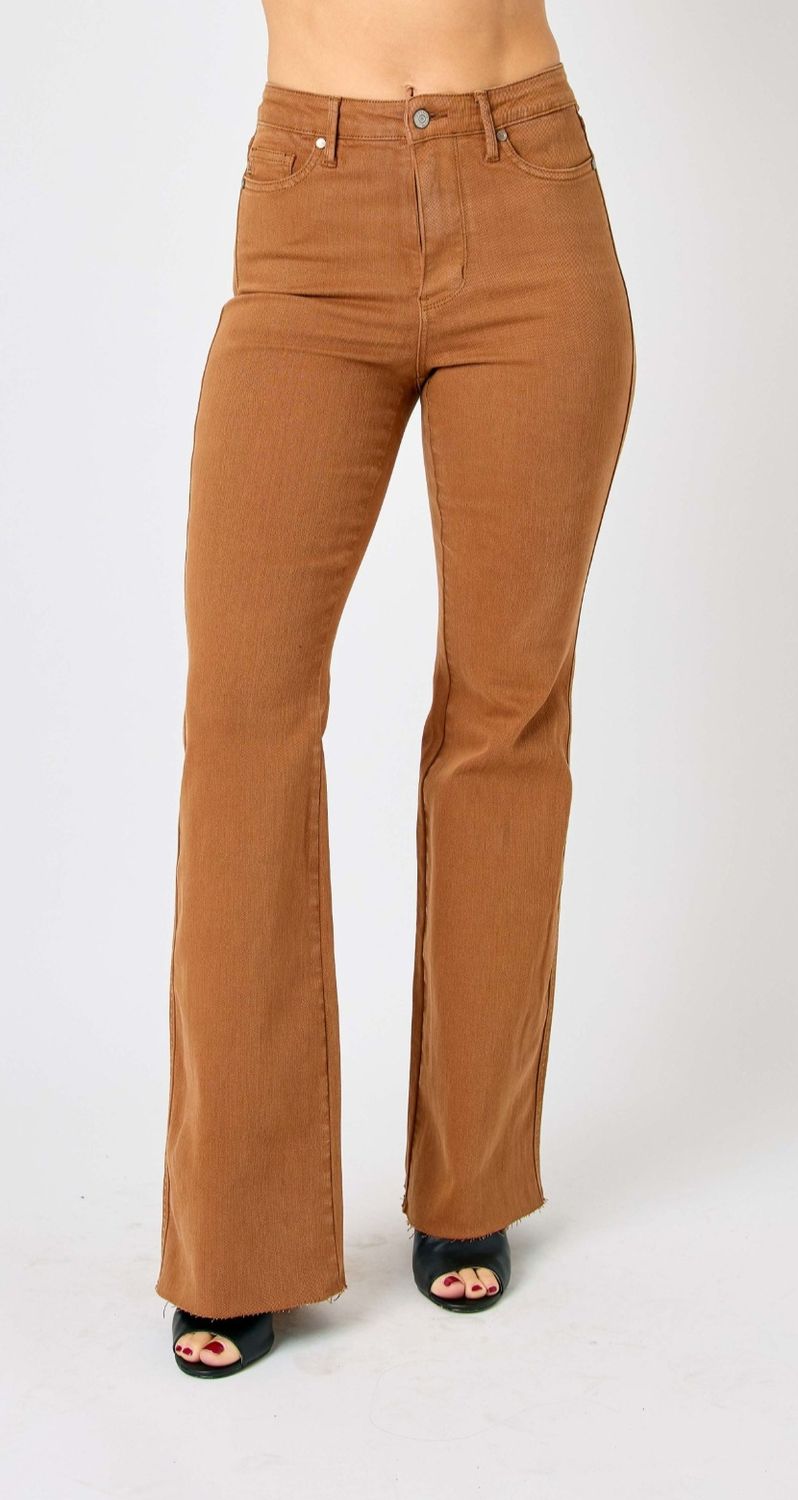 Judy Blue Big Plans HW Tummy Control Flare, CURVY
