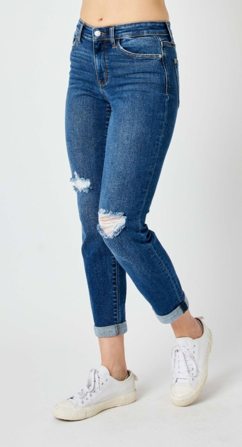 Judy Blue New Vision Mid Rise Slim