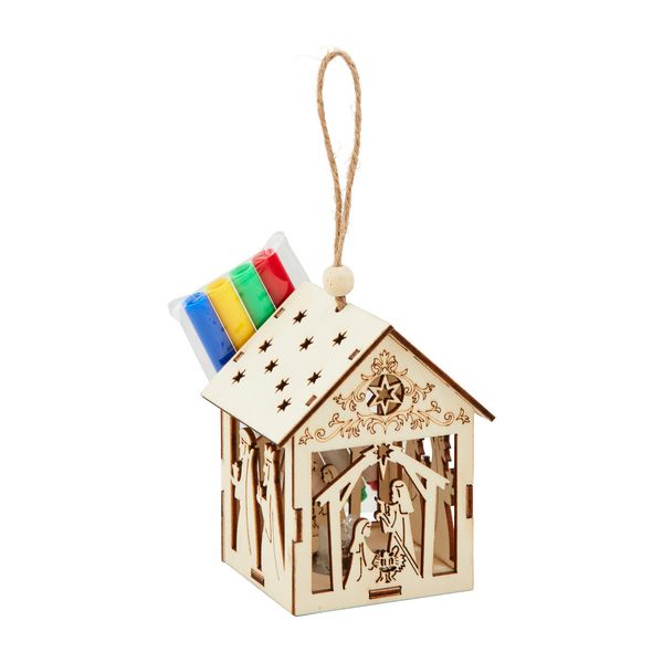 Mud Pie DIY Nativity Ornament