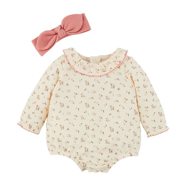 Mud Pie Ruffle Collar Waffle Bubble