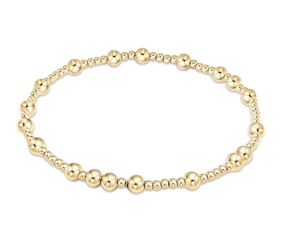 enewton Hope Unwritten 4mm Bead Bracelet - Gold