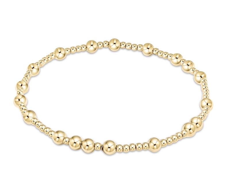 enewton Hope Unwritten 4mm Bead Bracelet - Gold