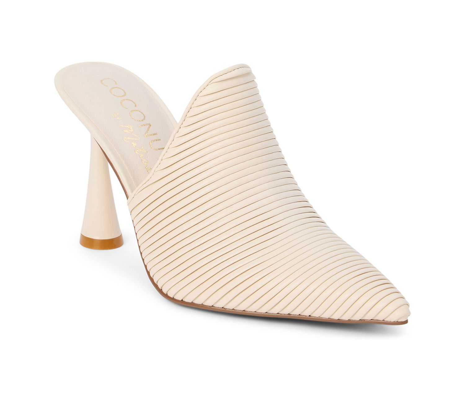 Coconuts by Matisse Raina Bone Mule Heel