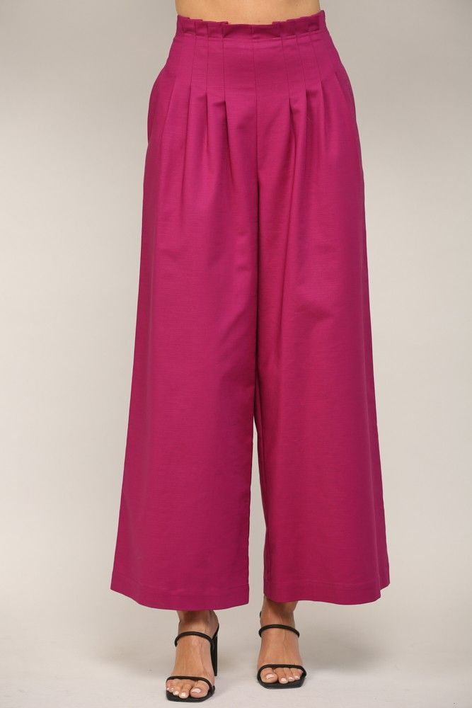 All About Business Wide Leg Pants