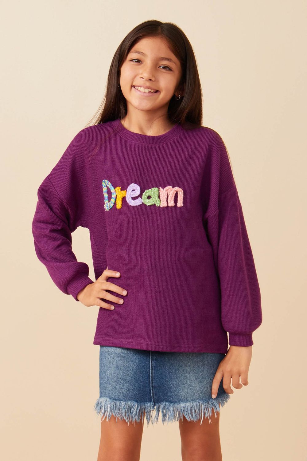 Dream Ribbed Top, Tween