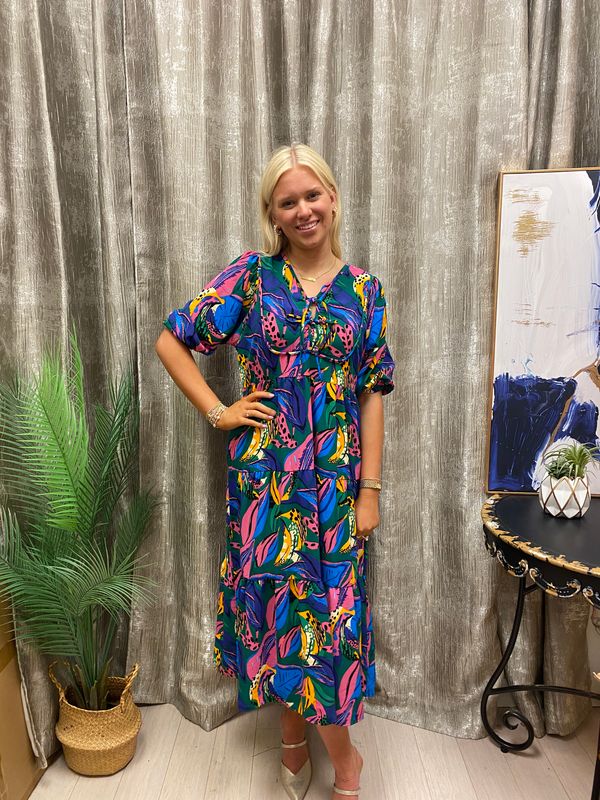 Michelle McDowell Eyes On Me Purple Vivey Dress