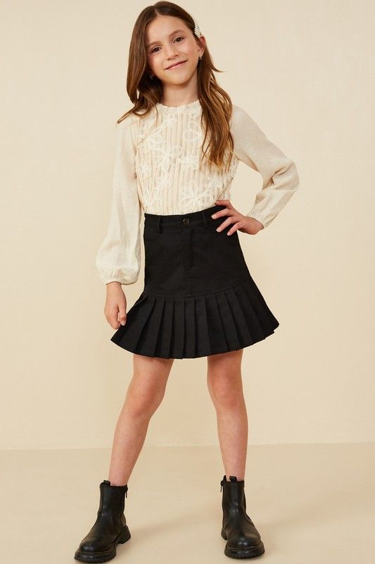 Amber Denim Skirt, TWEEN