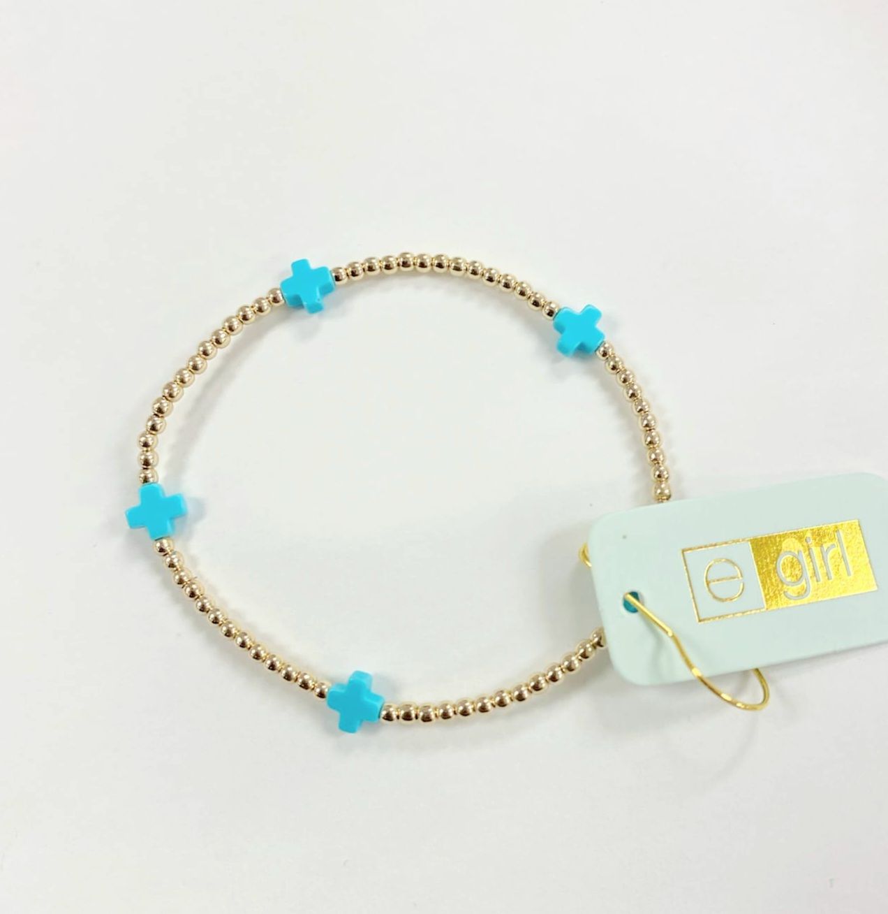 enewton egirl SC Small Gold Pattern 2mm Bracelet