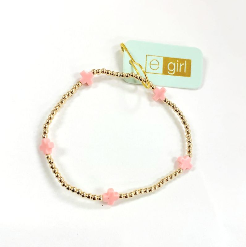 enewton egirl SC Small Gold Pattern 2mm Bracelet