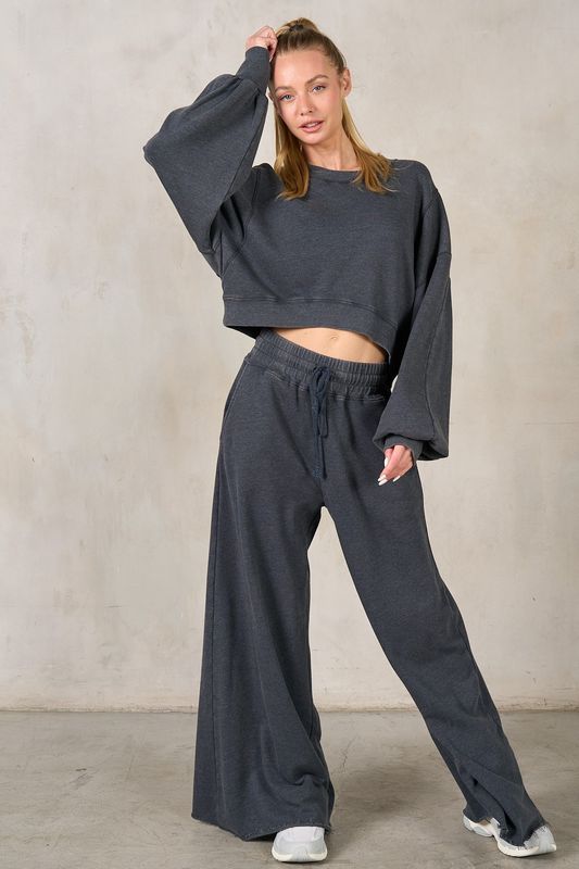 Fireside Moment Oversized Sweatpants