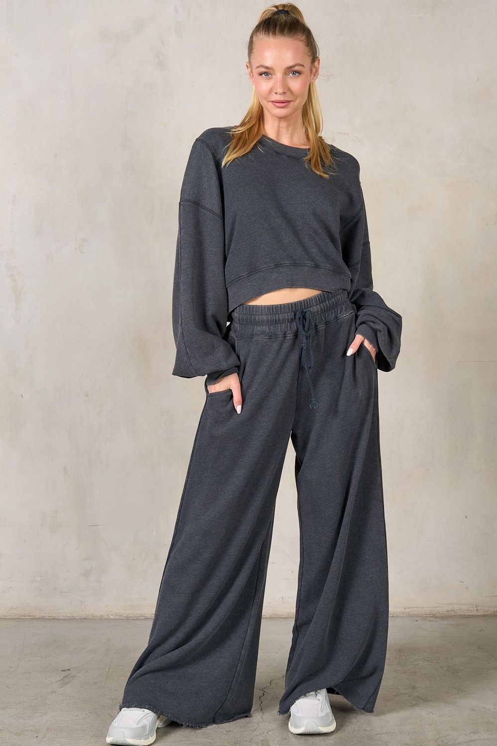 Fireside Moment Semi-Cropped Top