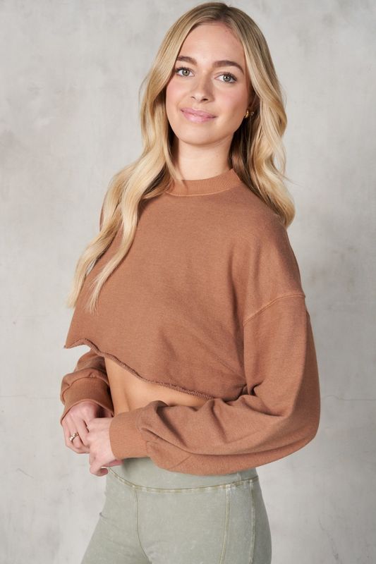 This Time Cropped Sweatshirt
