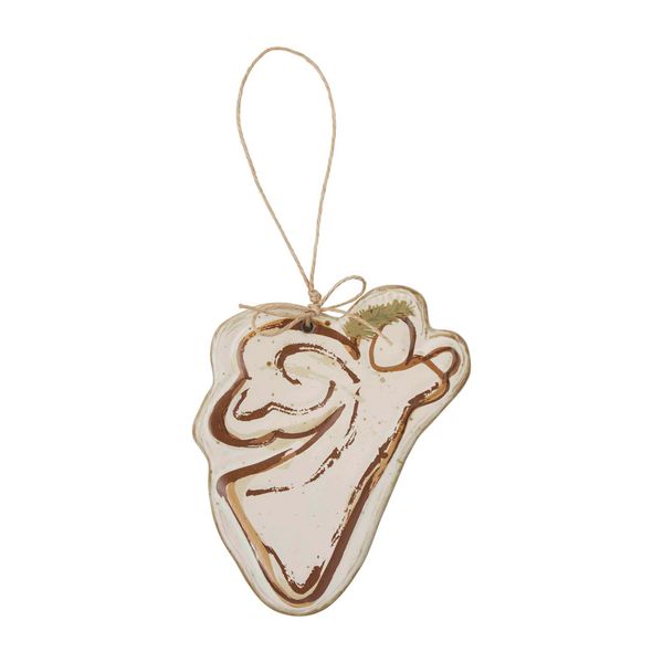 Mud Pie Angel Christmas Church Ornament 