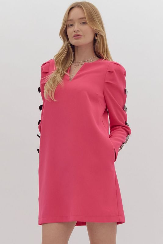 Warmest Wishes Rhinestone Bow Dress