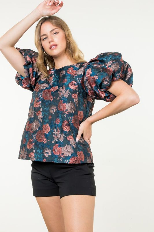 Fall Florals Top